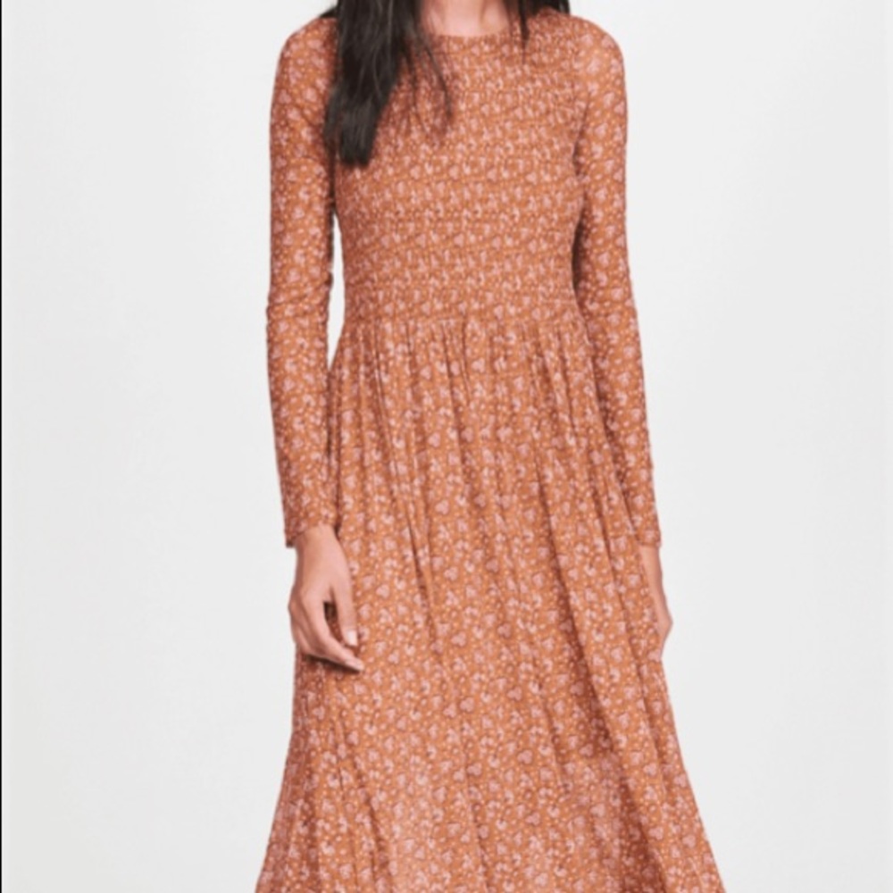 Free People Hello & Goodbye Midi Dress
